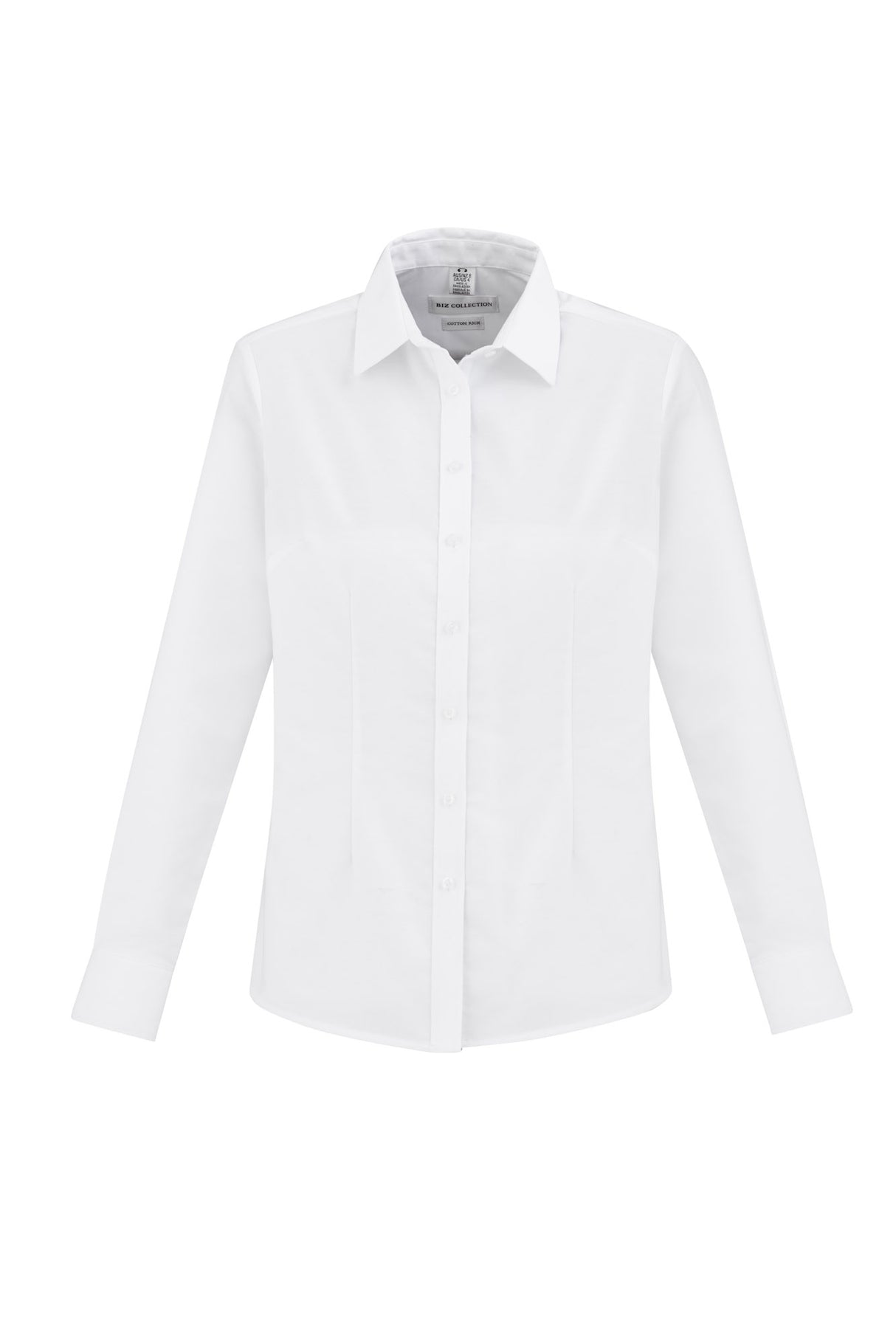 Ladies Long Sleeve Oxford Shirt