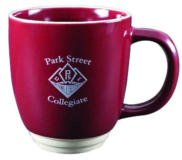 Victorian 14oz burgundy mug