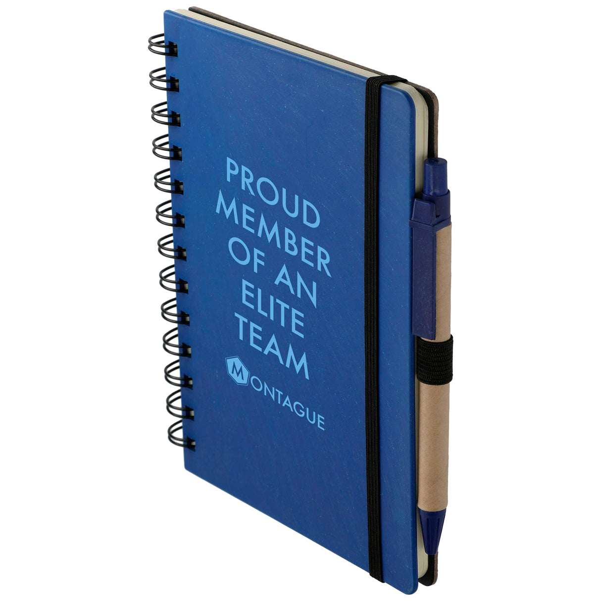 5" x 7" FSC® Mix Wheat Straw Notebook with Pen