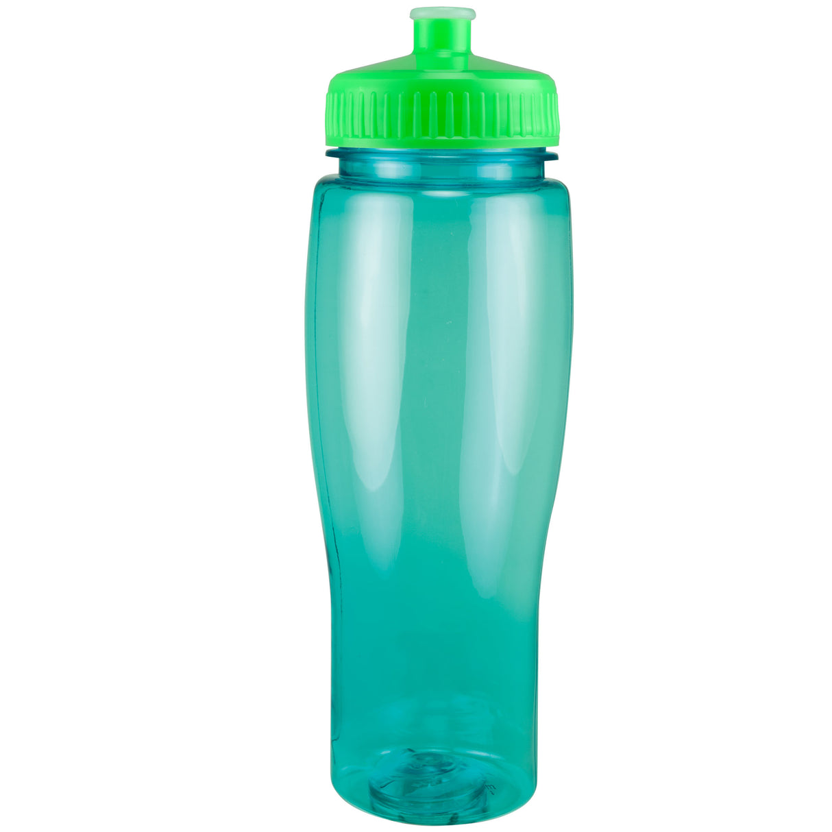 24 Oz. Contour Translucent Bottle w/ Push Pull Lid