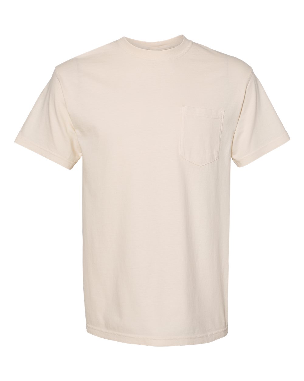 000444 Comfort Colors® Garment-Dyed Heavyweight Pocket T-Shirt