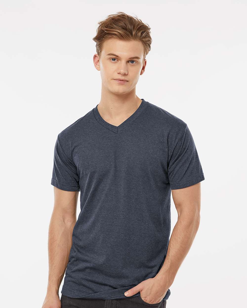 Tultex® Unisex Poly-Rich V-Neck T-Shirt