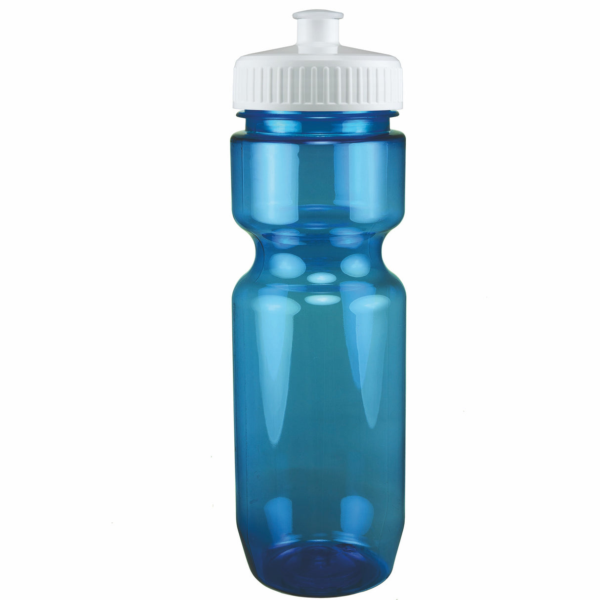22 Oz. Translucent Bike Bottle w/ Push Pull Lid