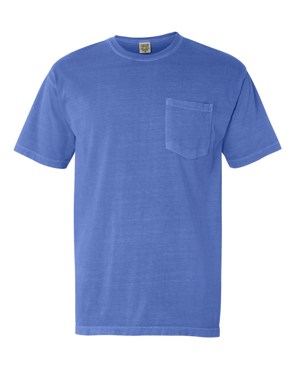 000444 Comfort Colors® Garment-Dyed Heavyweight Pocket T-Shirt