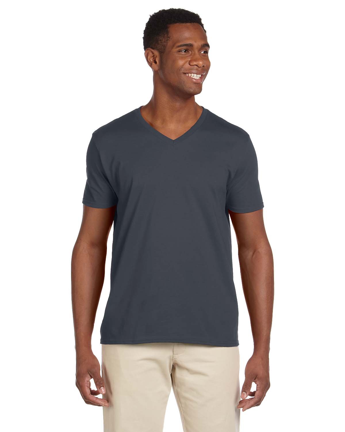 Gildan Adult Softstyle® V-Neck T-Shirt