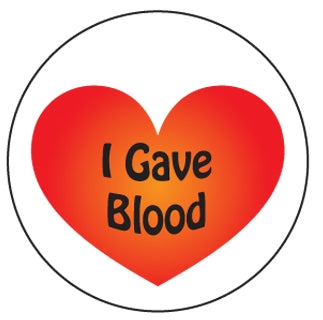 Circle Laminated Clothing Stickers (2" Diameter)