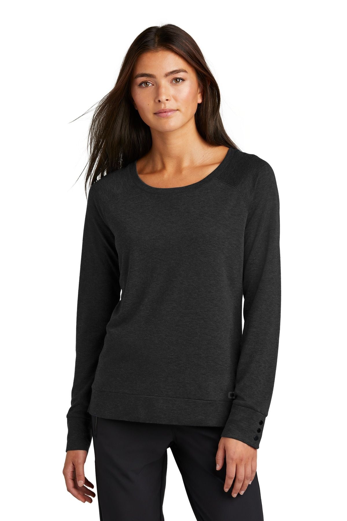 OGIO Ladies Command Long Sleeve Scoop Neck Shirt