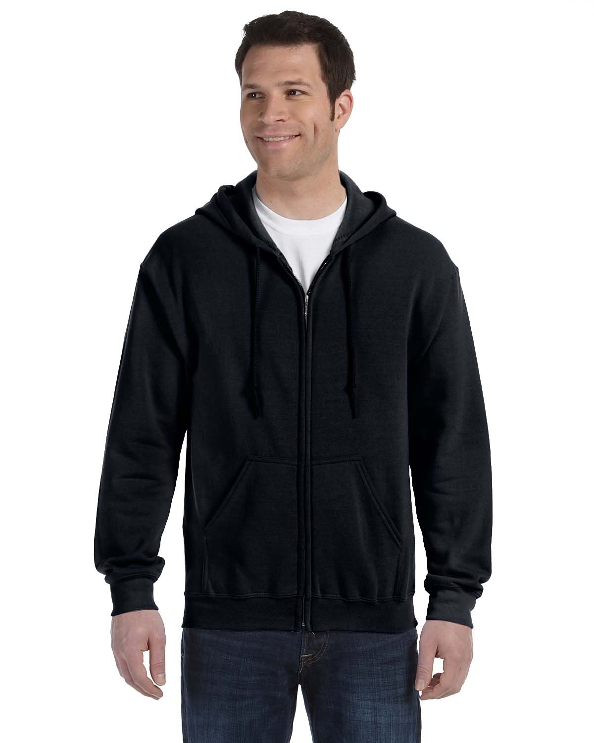 Gildan Adult Heavy Blend 8 oz., 50/50 Full-Zip Hooded Sweatshirt