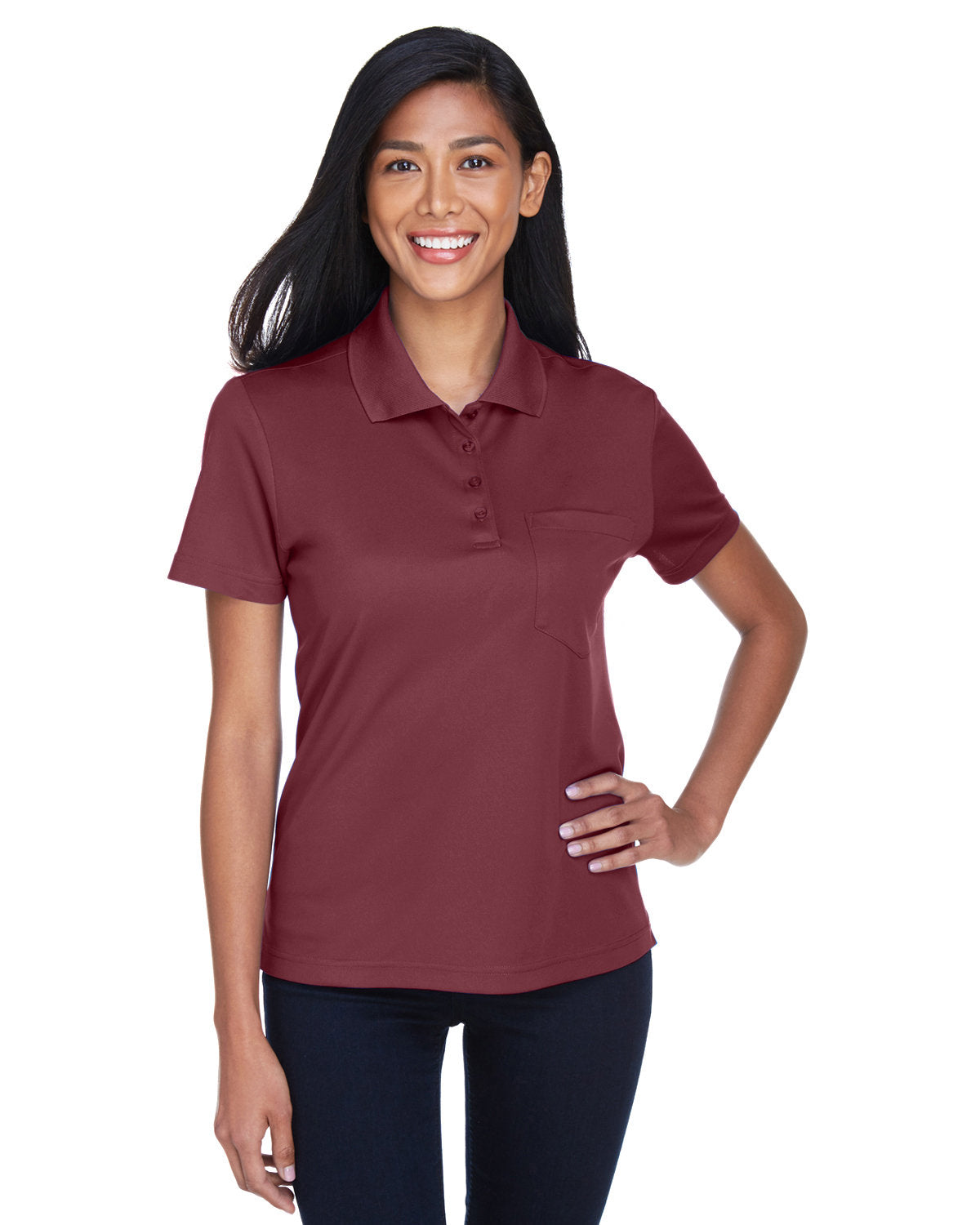 CORE 365 Ladies' Origin Performance Piqué Polo with Pocket