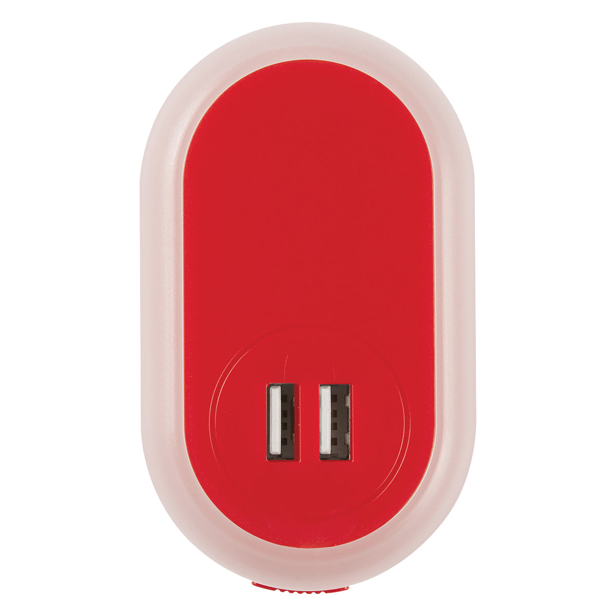 Ul Listed Nightlight A/c Adapter With Dual Usb Ports