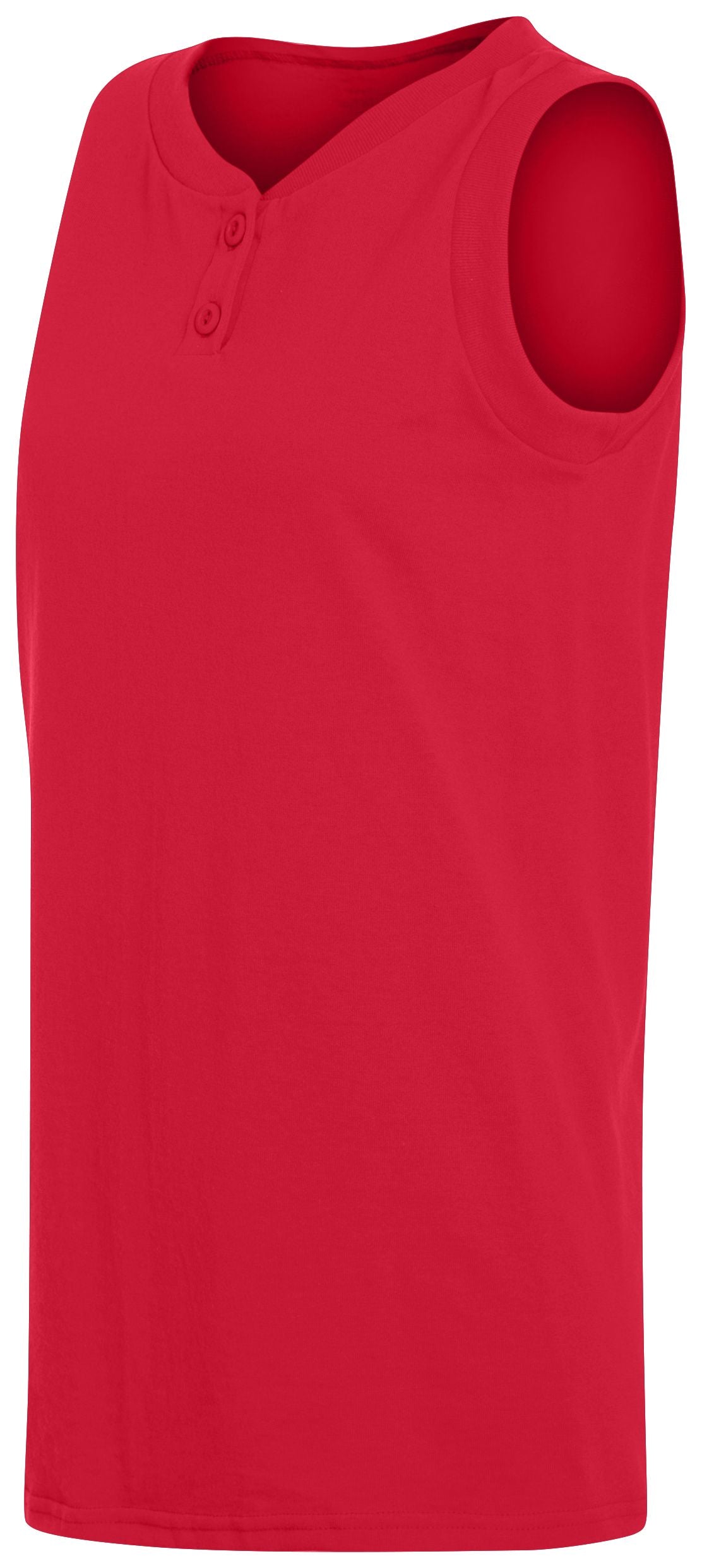 Ladies' Sleeveless Two Button Softball Jersey