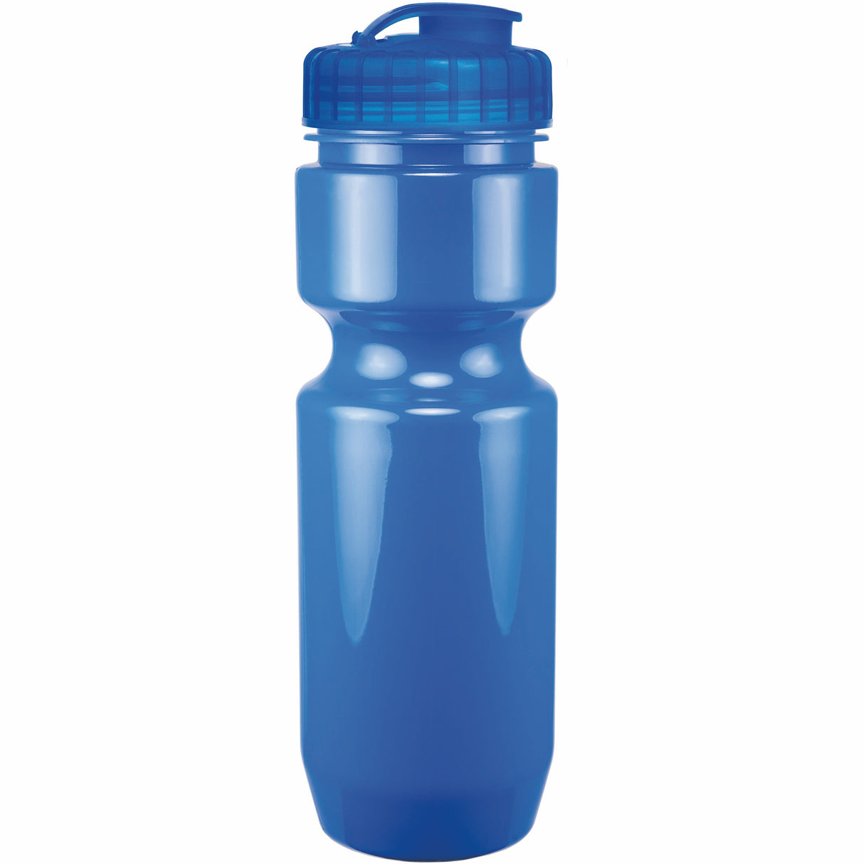 22 Oz. Bike Bottle w/ Flip Top Lid - Solid Colors