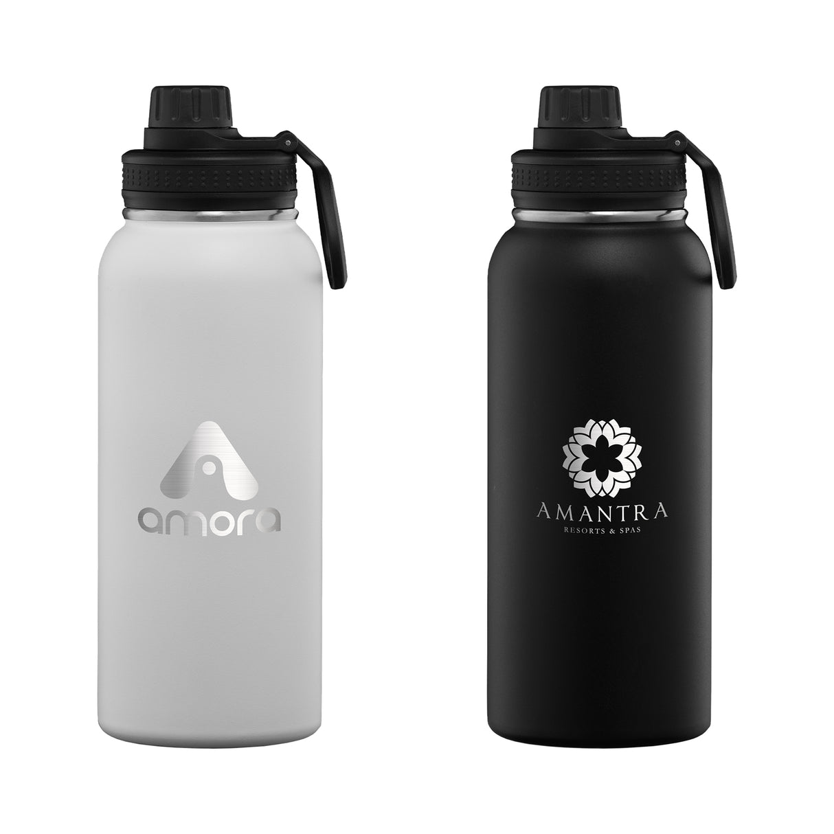 Alaska Plus - 35 oz. Stainless Steel Double Wall Water Bottle - Laser