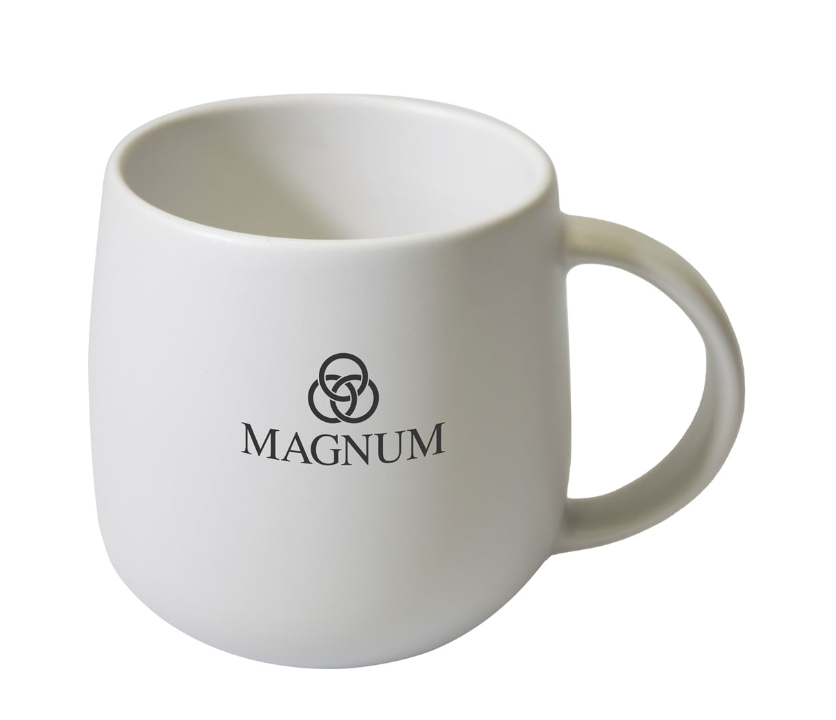 Berkeley 18oz matte white ceramic mug in Ripple box