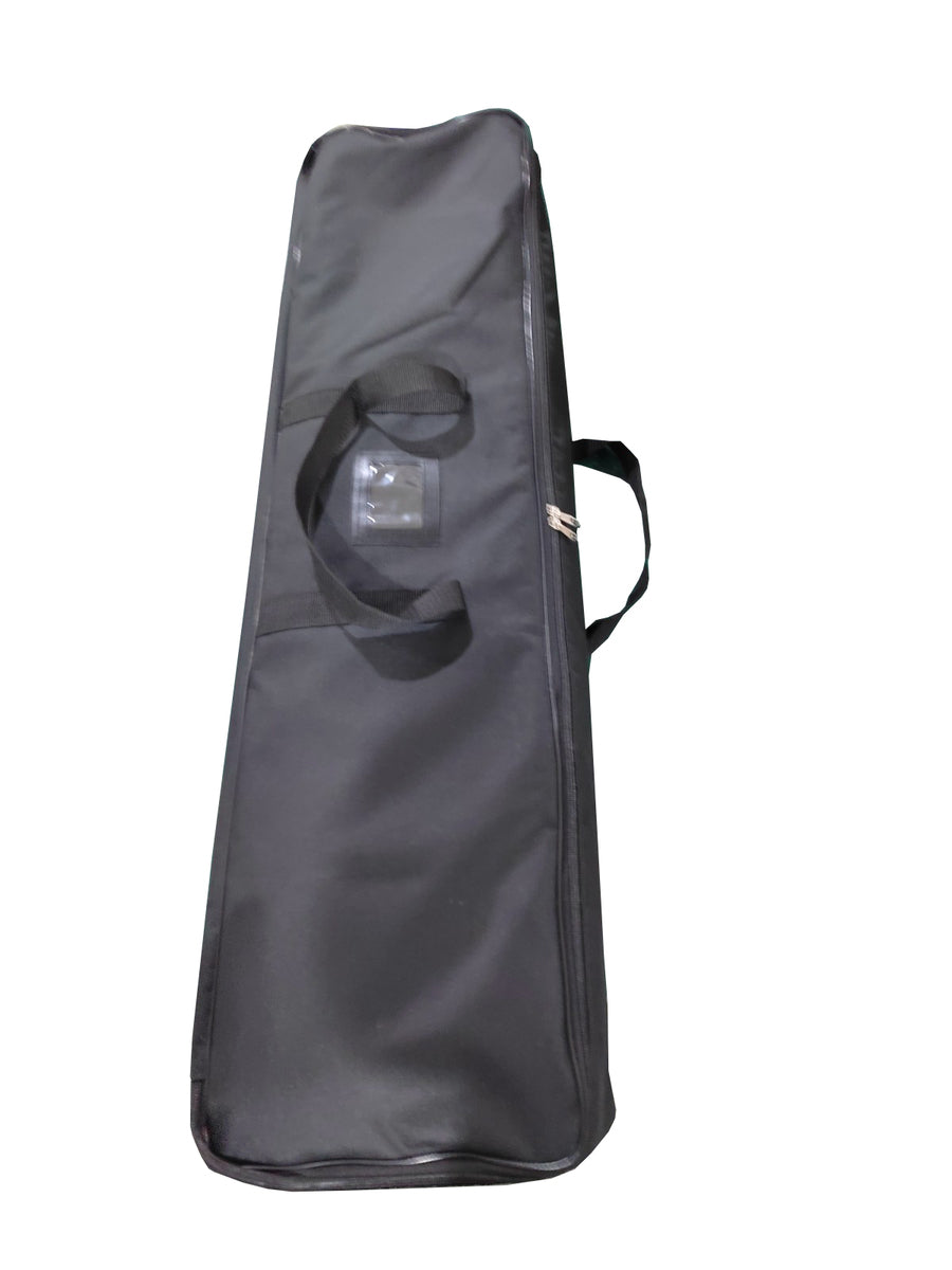 72 Hr Fast Ship - Tradeshow Booth Package Sleek, 3'W x 96"h EuroFit Display and 6' Sub Tablecloth