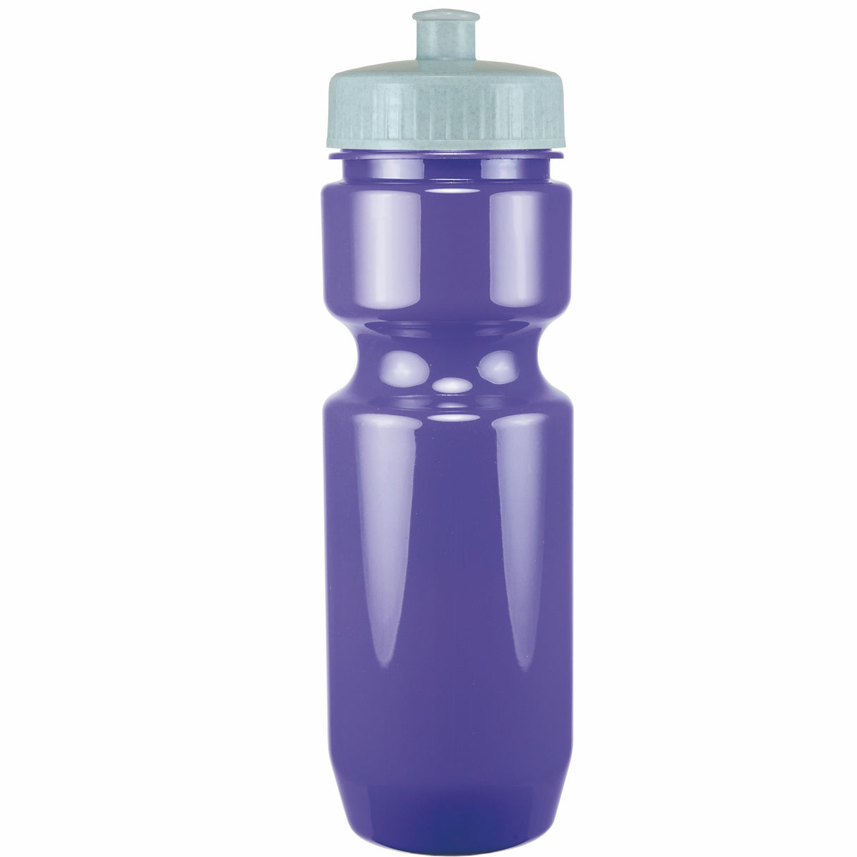 22 Oz. Bike Bottle w/ Push Pull Lid - Solid Colors