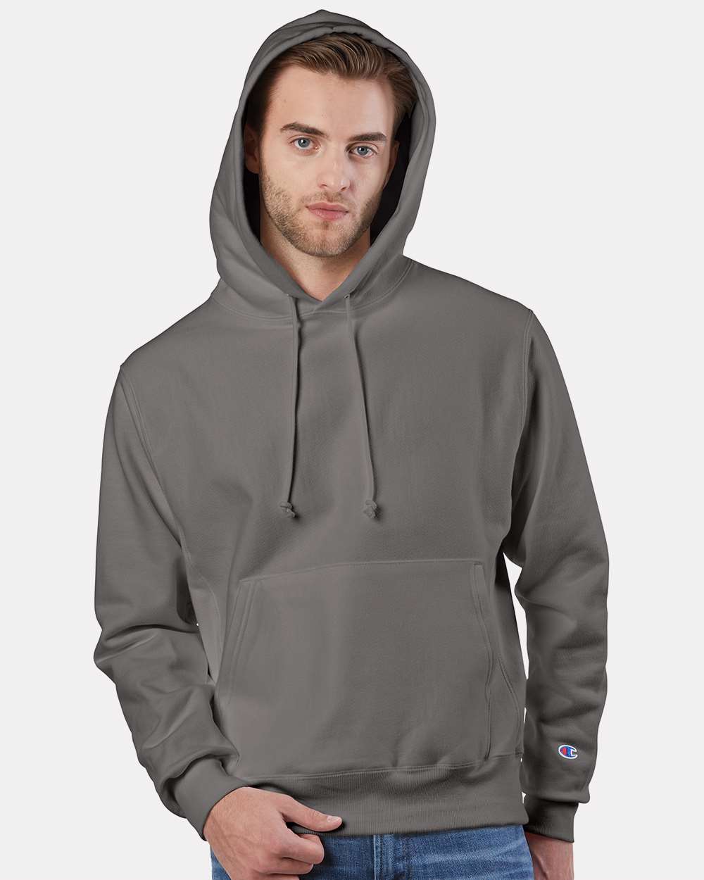 000540 Champion® Reverse Weave® Hooded Sweatshirt