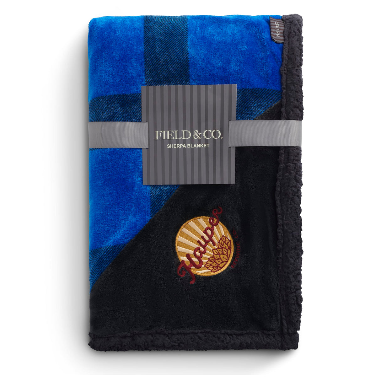 Field & Co.® Buffalo Plaid Sherpa Blanket