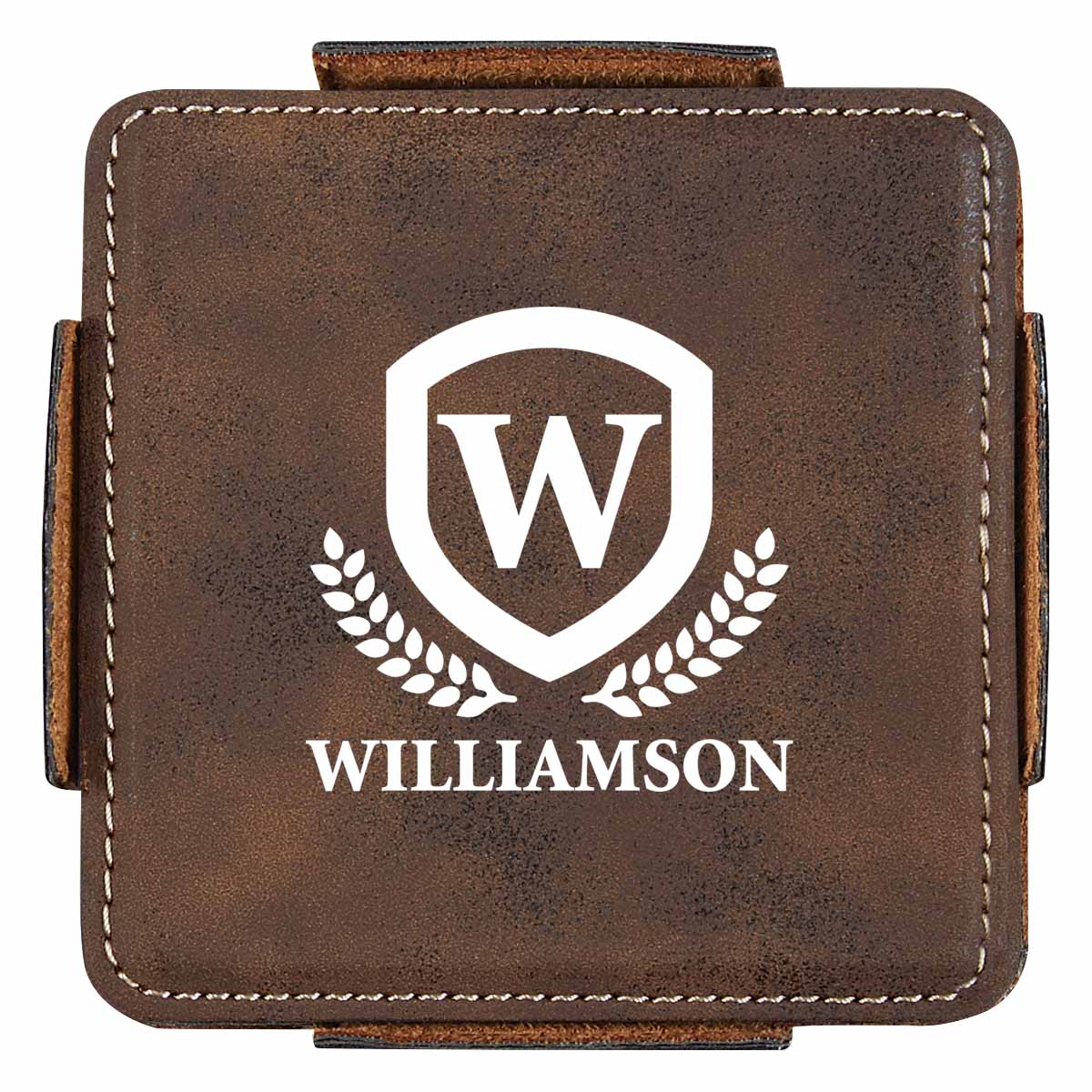 4-piece Coaster Set With Holder