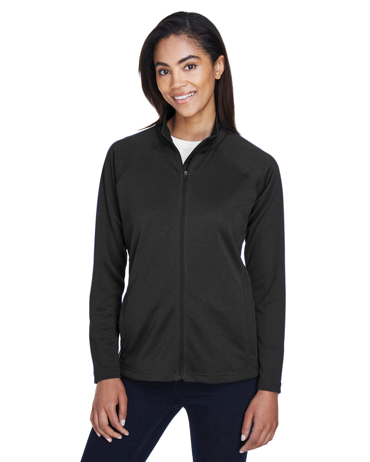 DEVON AND JONES Ladies' Stretch Tech-Shell® Compass Full-Zip