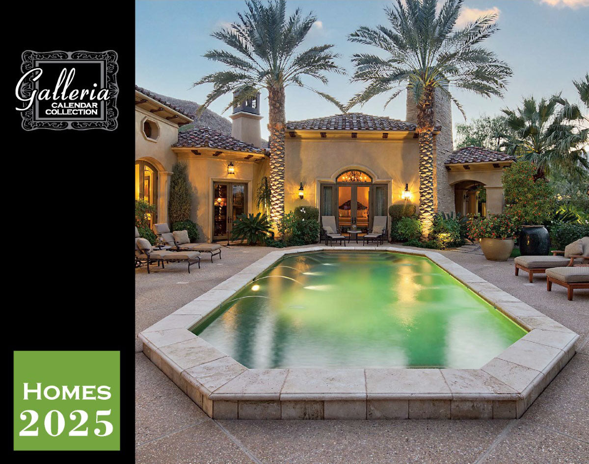 Galleria Wall Calendar 2025 Homes