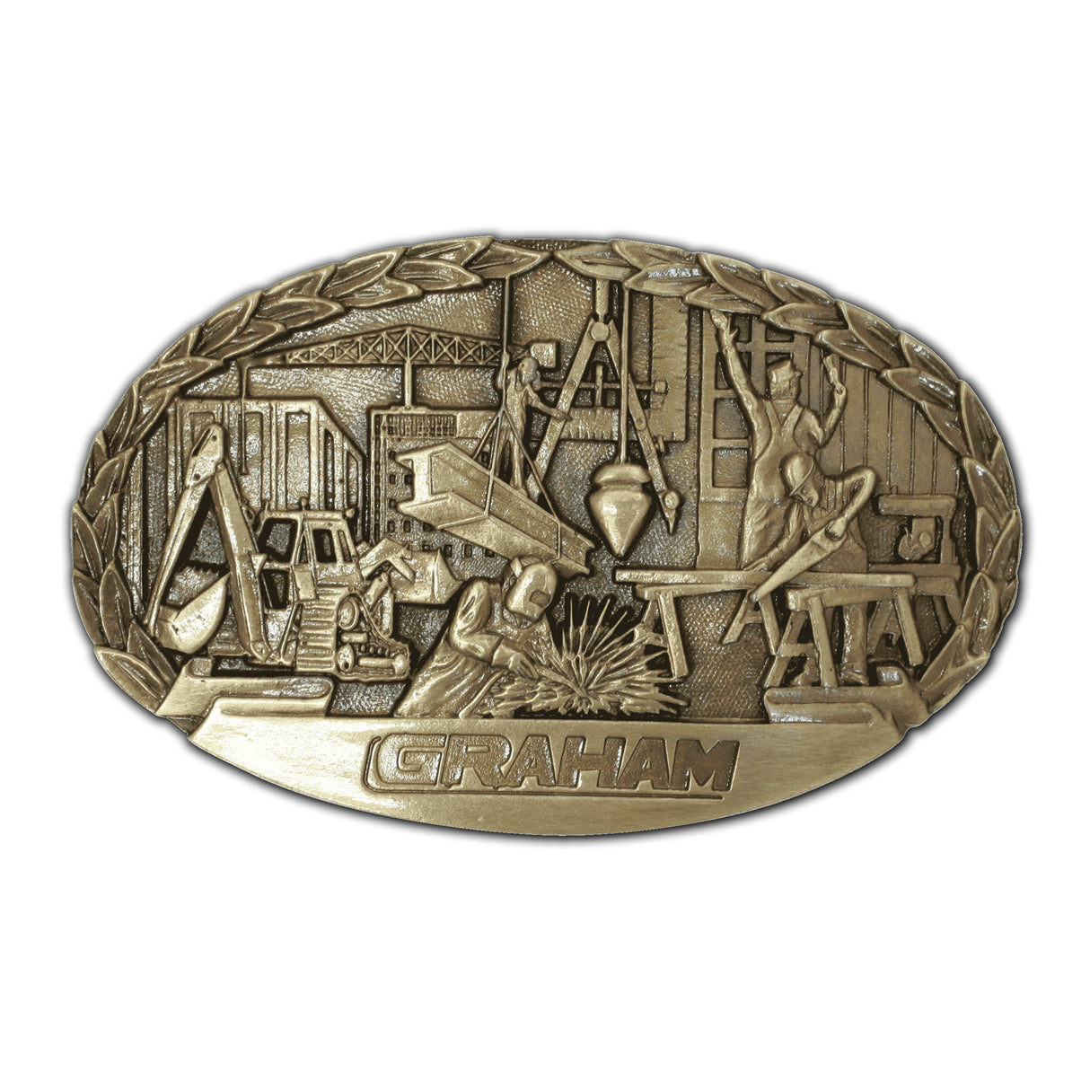 Classic Belt Buckle (2.5" x 3.5")