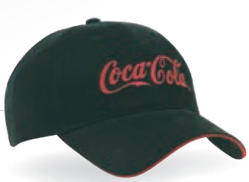 Unstructured Brushed Cotton Cap w/Sandwich Trim