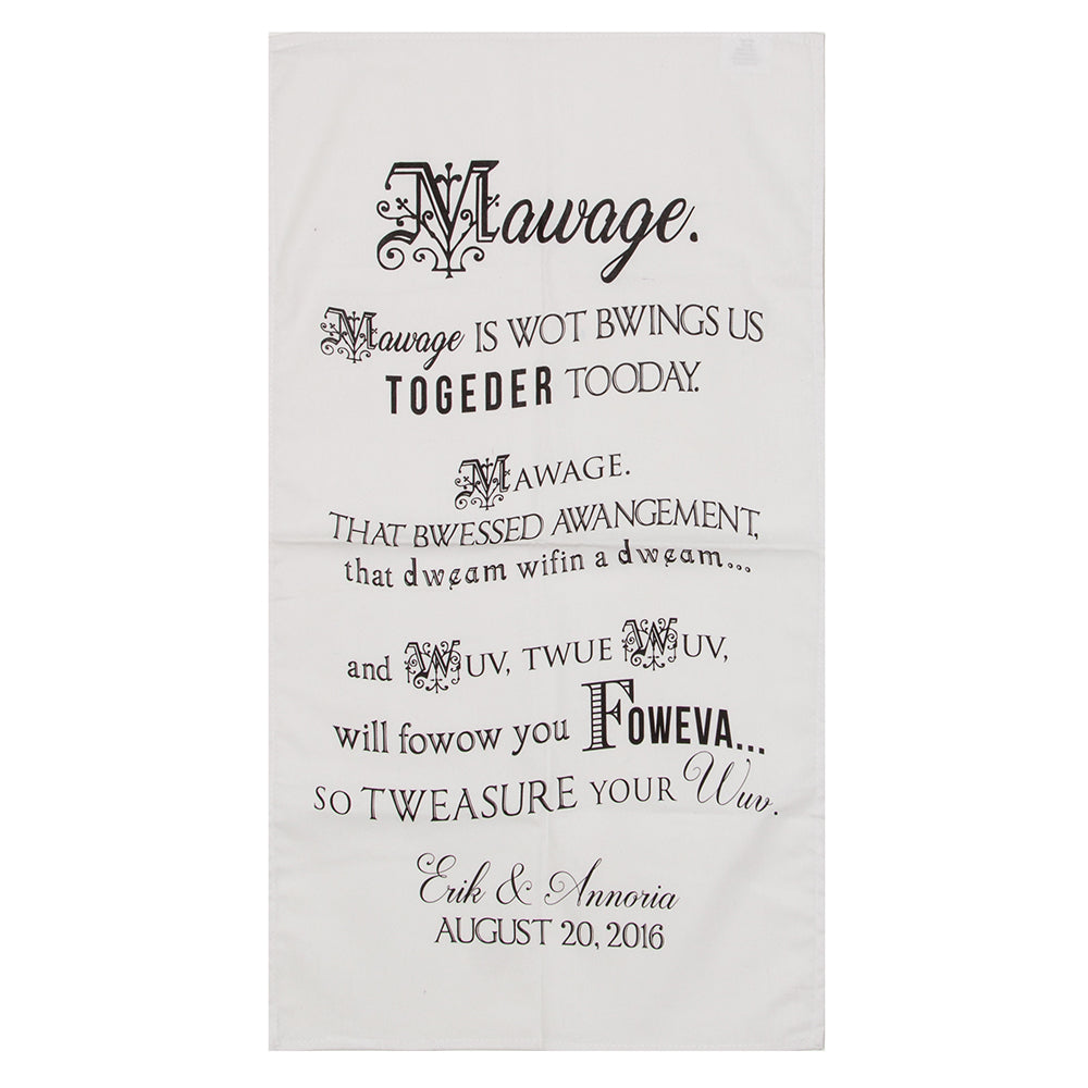 100% Cotton White Tea Towel 17X30