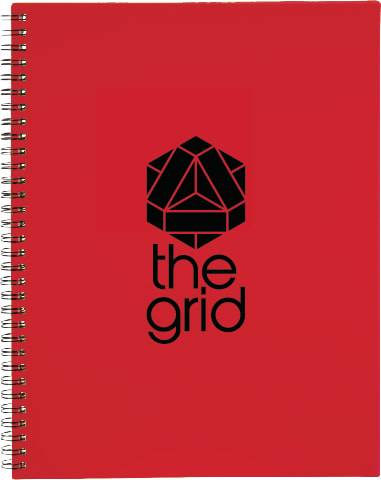 8.5" x 11" FSC Mix Lg Business Spiral Notebook