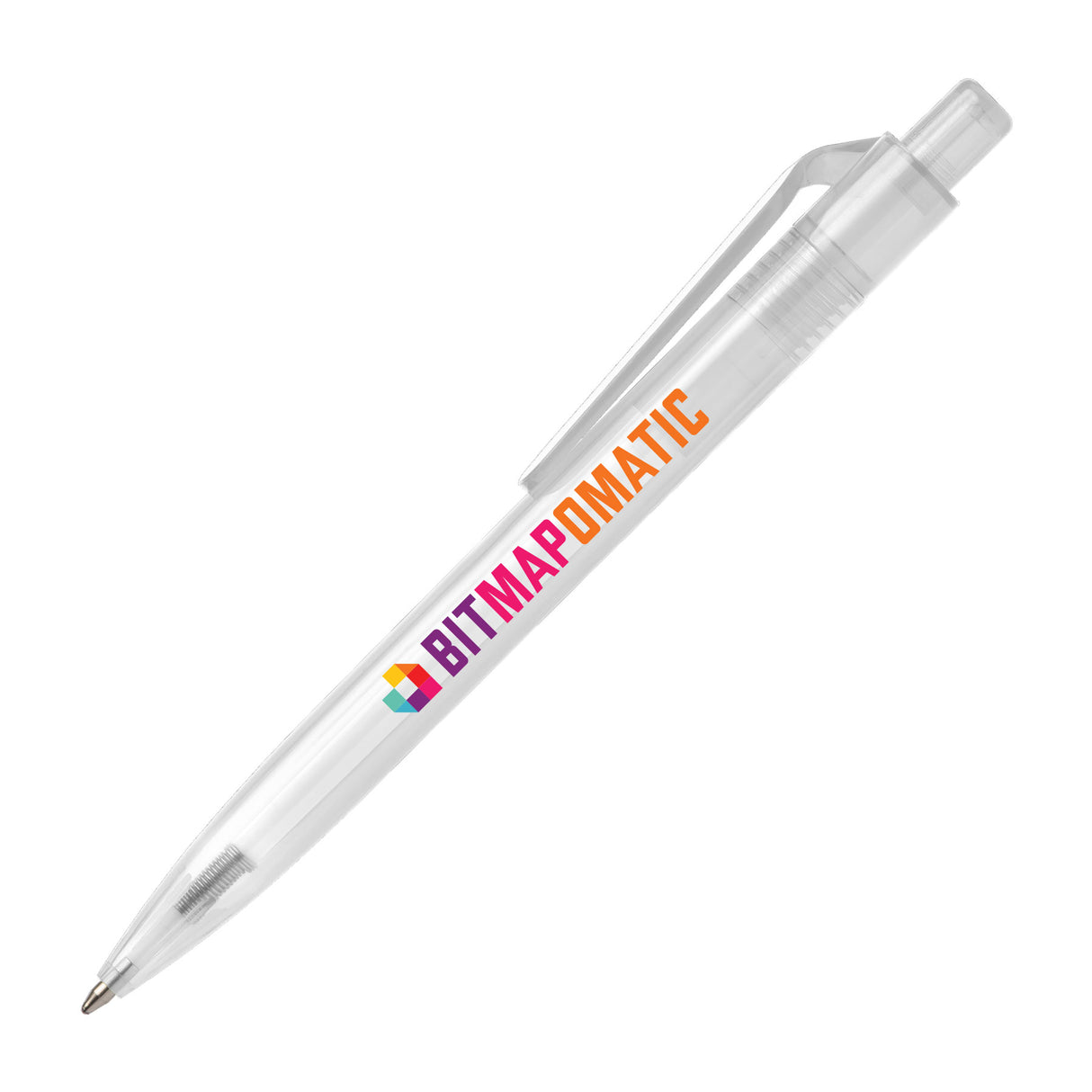 Aqua Click - RPET Recycled Plastic Pen - ColorJet