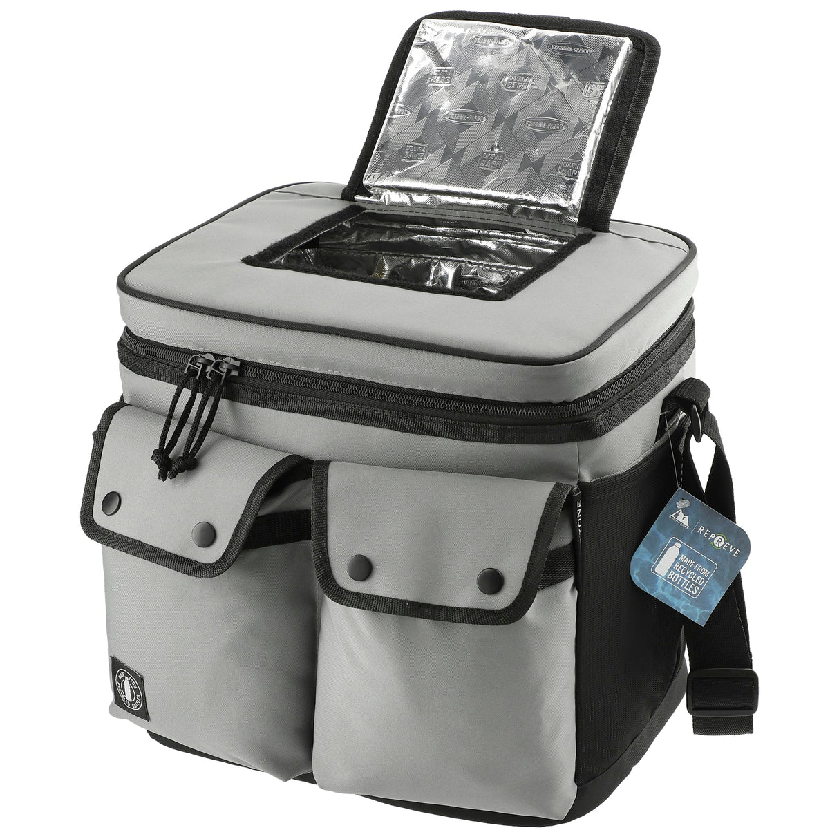000320 Arctic Zone Repreve 24 Can Double Pocket Cooler