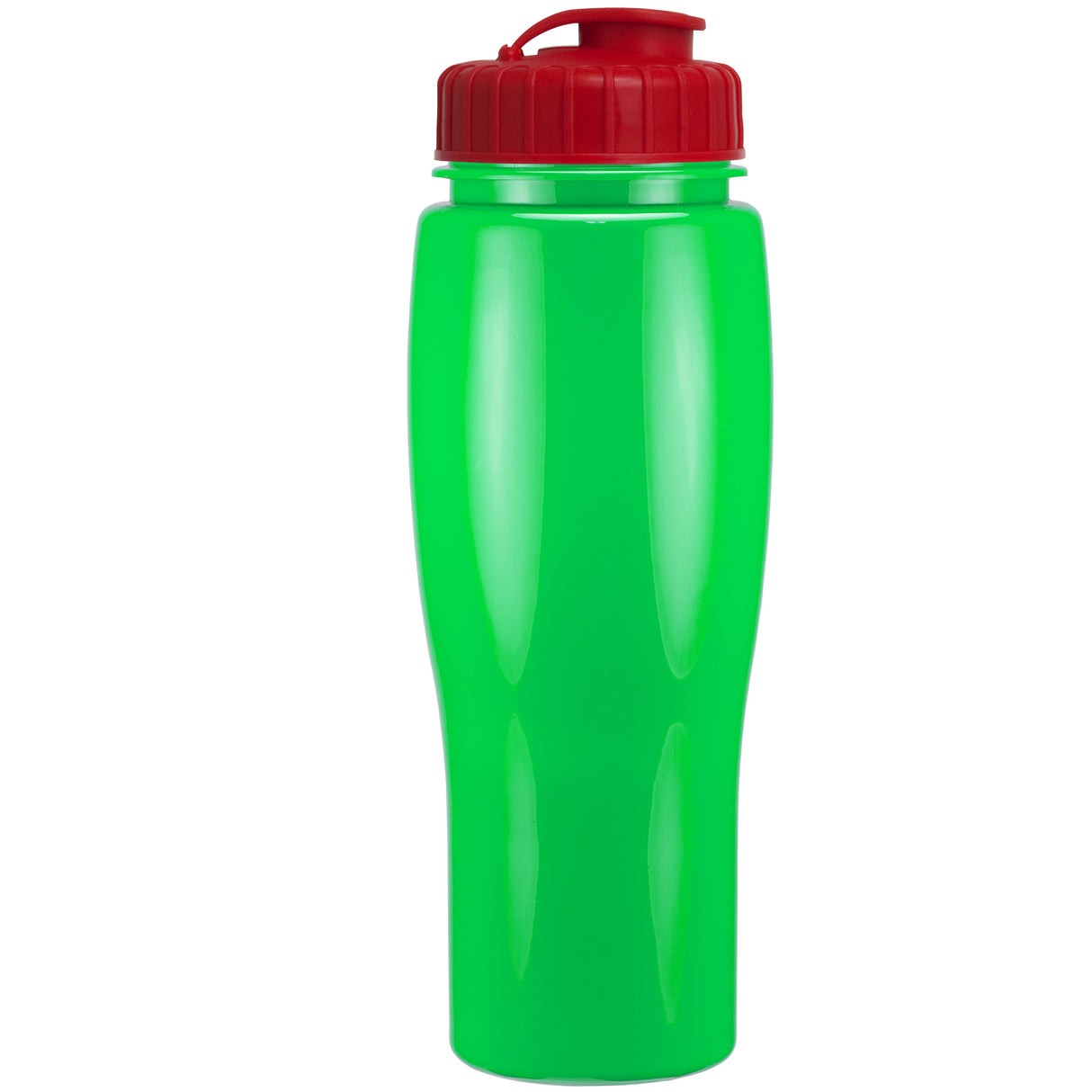 24 Oz. Contour Bottle w/ Flip Top Lid - Solid Colors