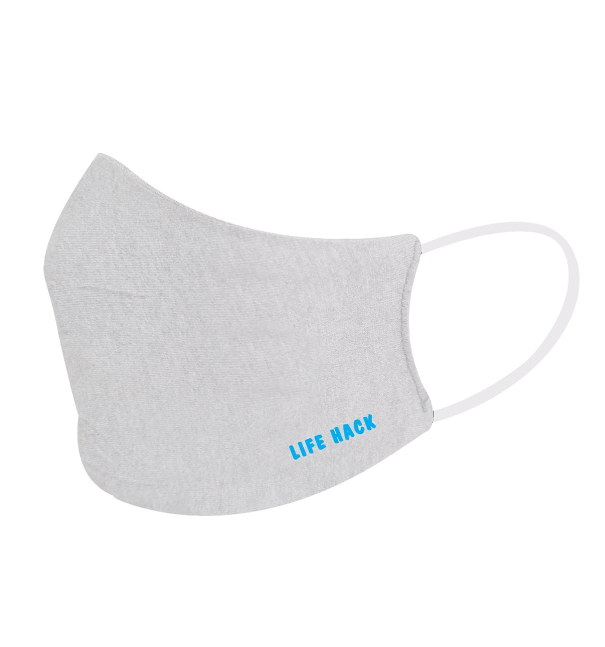 Adult Size Fashion Face Mask, 100% Cotton, 2 layer, white - Heat Transfer