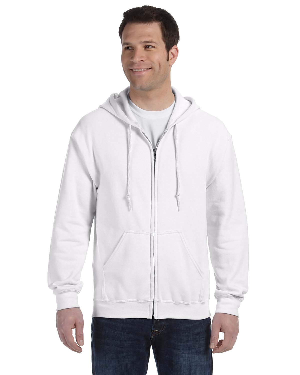 Gildan Adult Heavy Blend 8 oz., 50/50 Full-Zip Hooded Sweatshirt