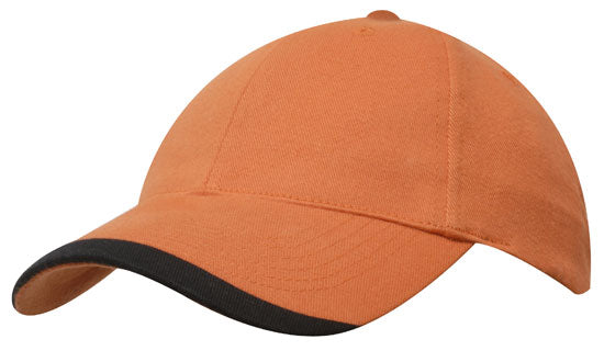 Brushed Heavy Sports Twill w/Contour Trim Peak