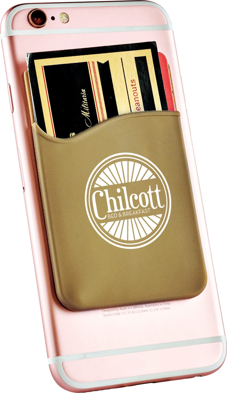 000289 Slim Silicone Card Wallet