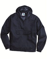 Augusta Sportswear® Packable Half-Zip Hooded Pullover Jacket