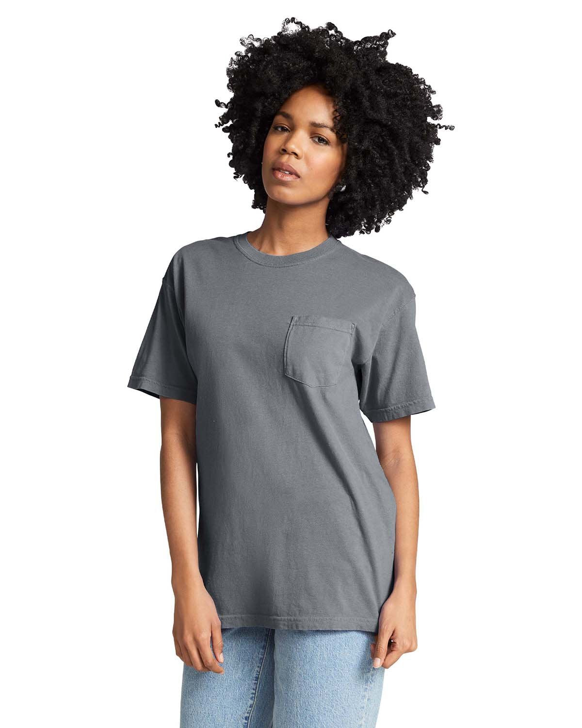 000057 Comfort Colors Adult Heavyweight RS Pocket T-Shirt