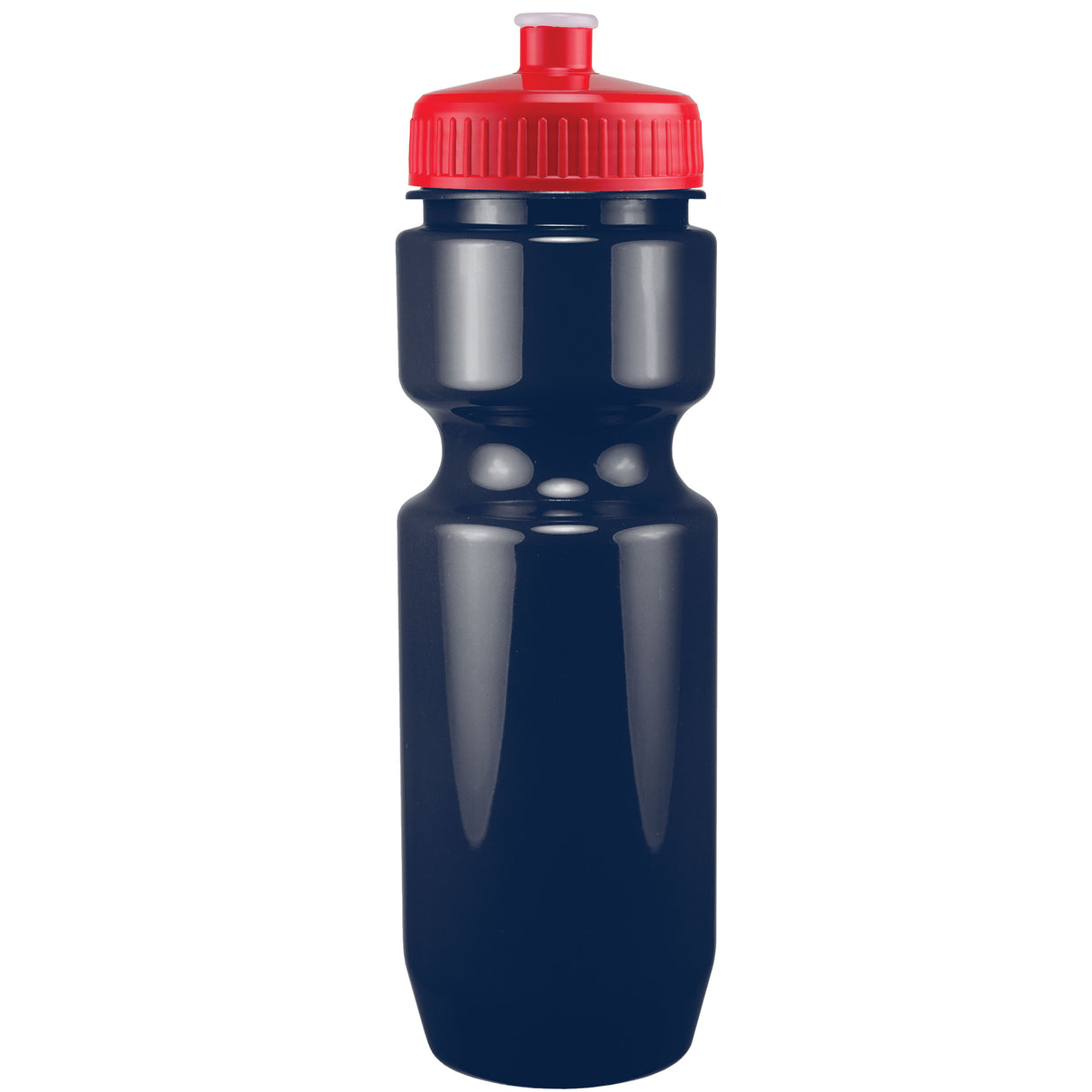 22 Oz. Bike Bottle w/ Push Pull Lid - Solid Colors