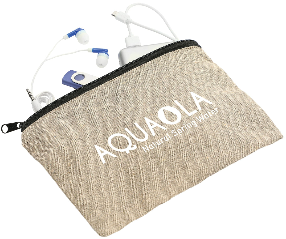 Recycled 5oz Cotton Twill Pouch