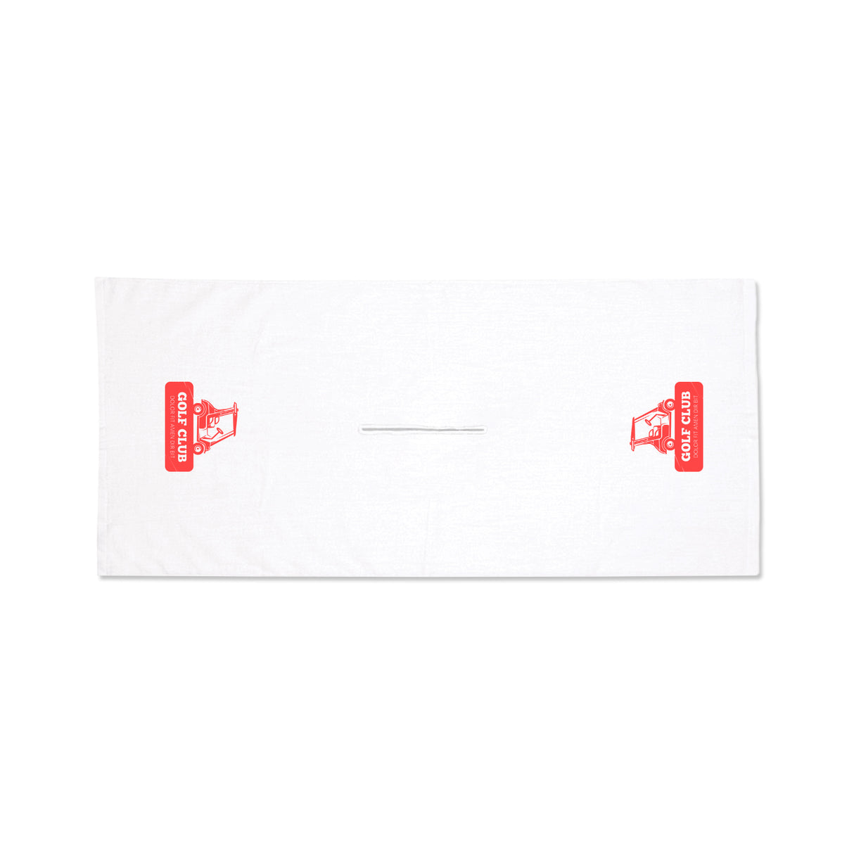 White Caddy Towel 22"x44"