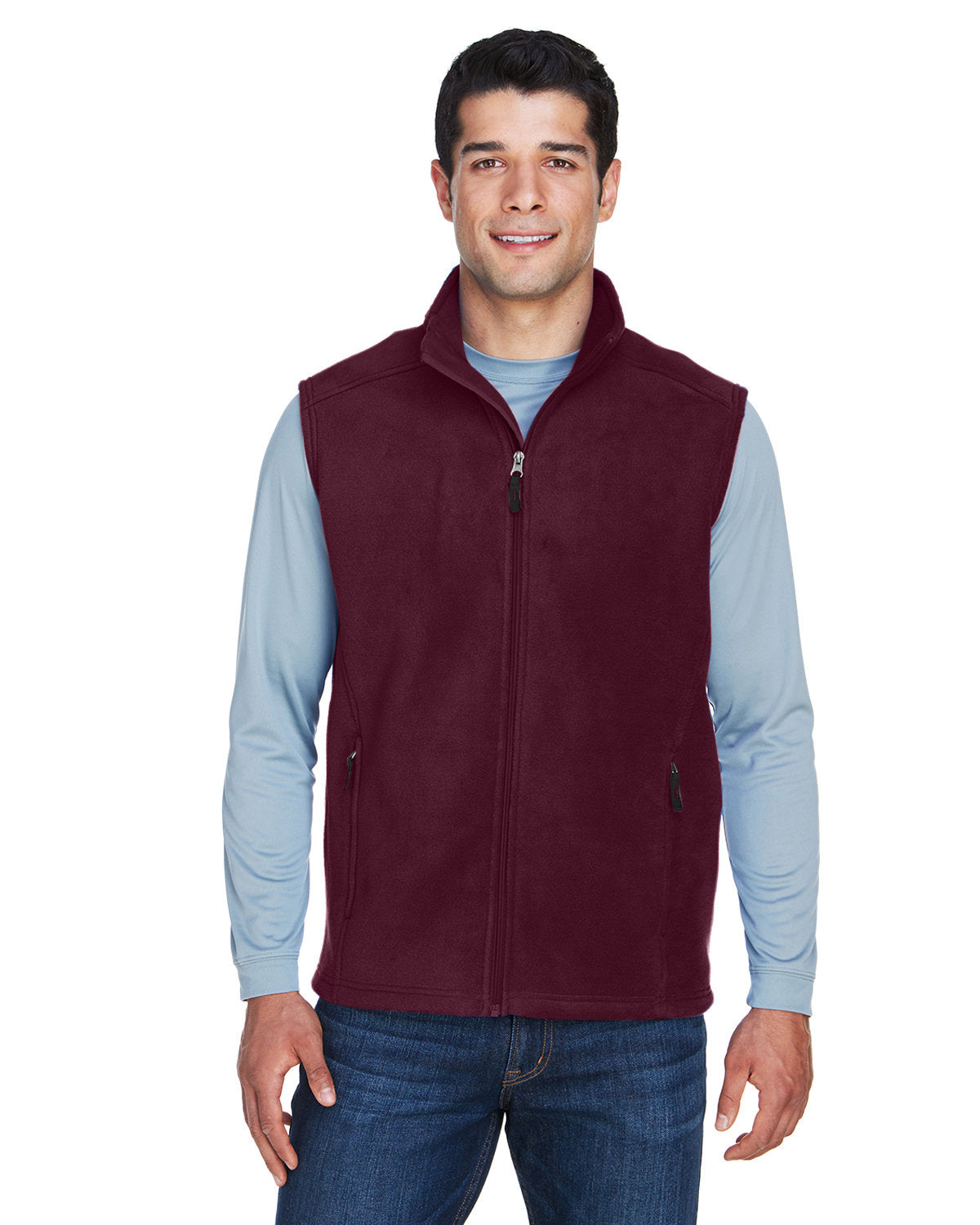 000233 CORE 365 Men's Journey Fleece Vest
