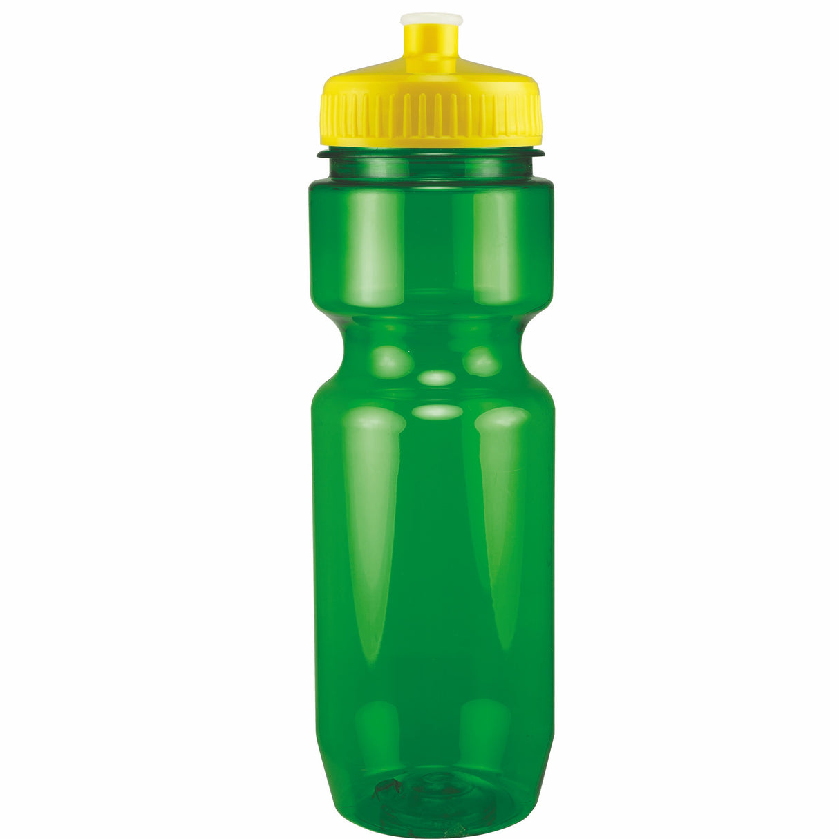 22 Oz. Translucent Bike Bottle w/ Push Pull Lid