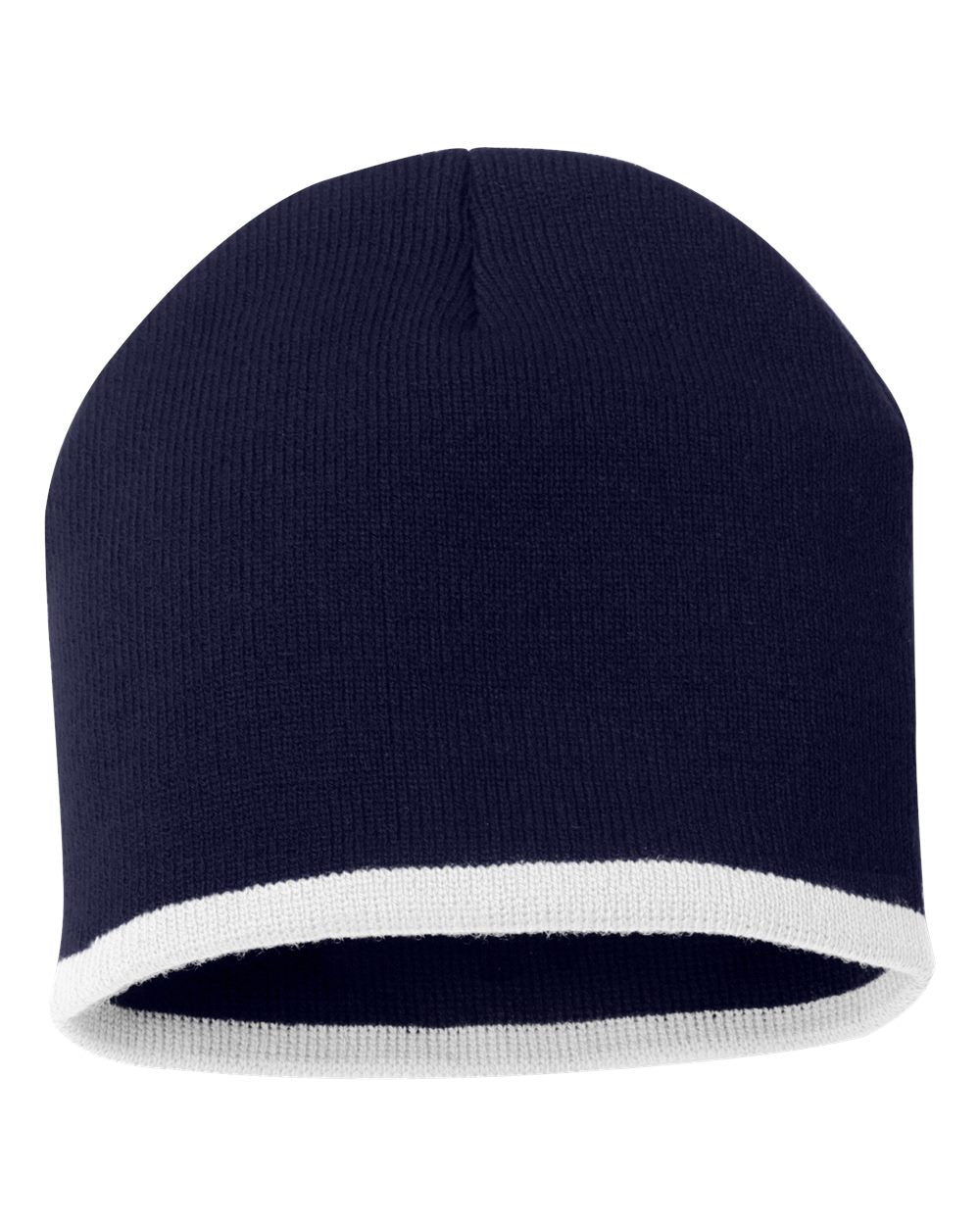 000469 Sportsman™ 8'' Bottom Striped Knit Beanie
