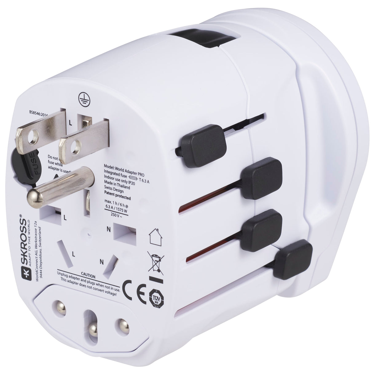 SKROSS World Travel Adapter PRO World & USB
