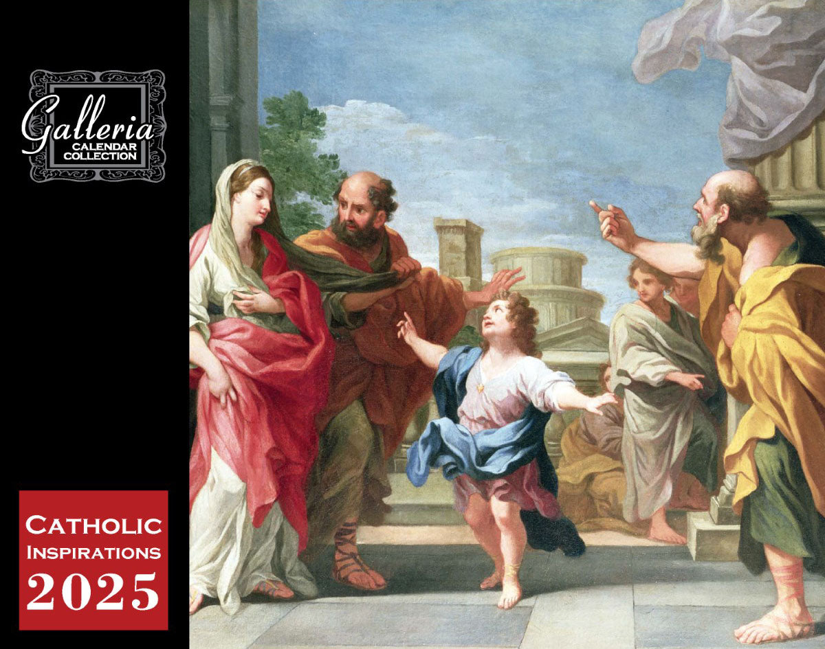 Galleria Wall Calendar 2025 Catholic Inspirations Eng.