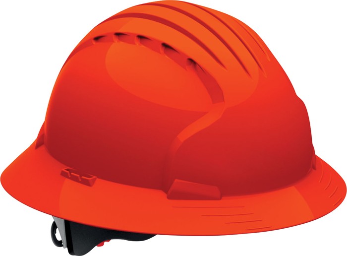 Evolution 6161 Full Brim Hi-Vis Hard Hat