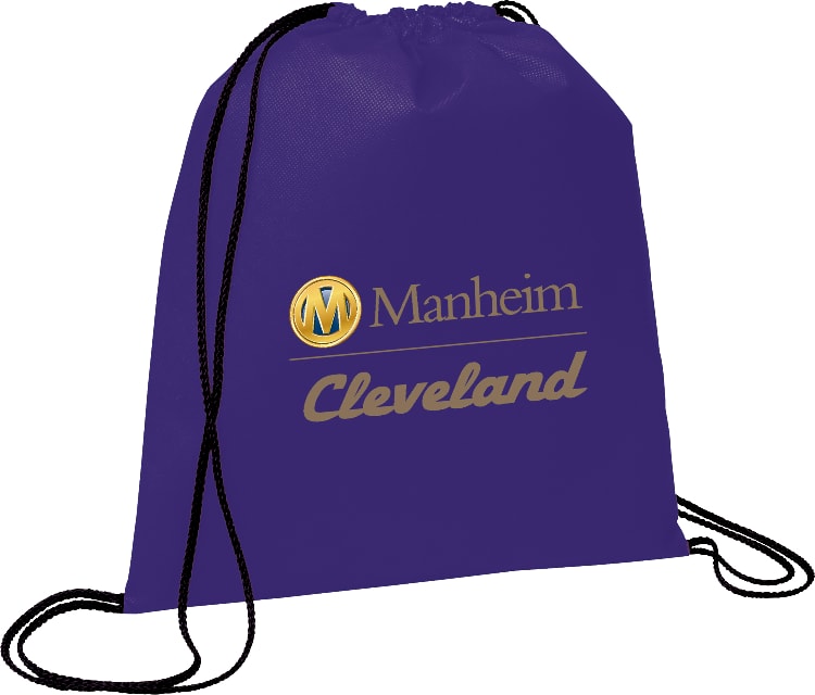Evergreen Non-Woven Drawstring Bag