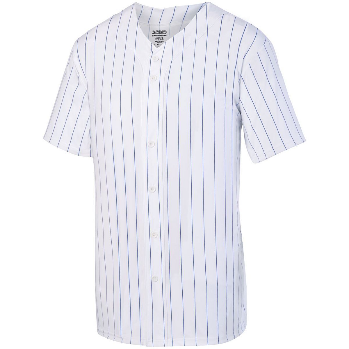 Youth Pinstripe Full-Button Jersey