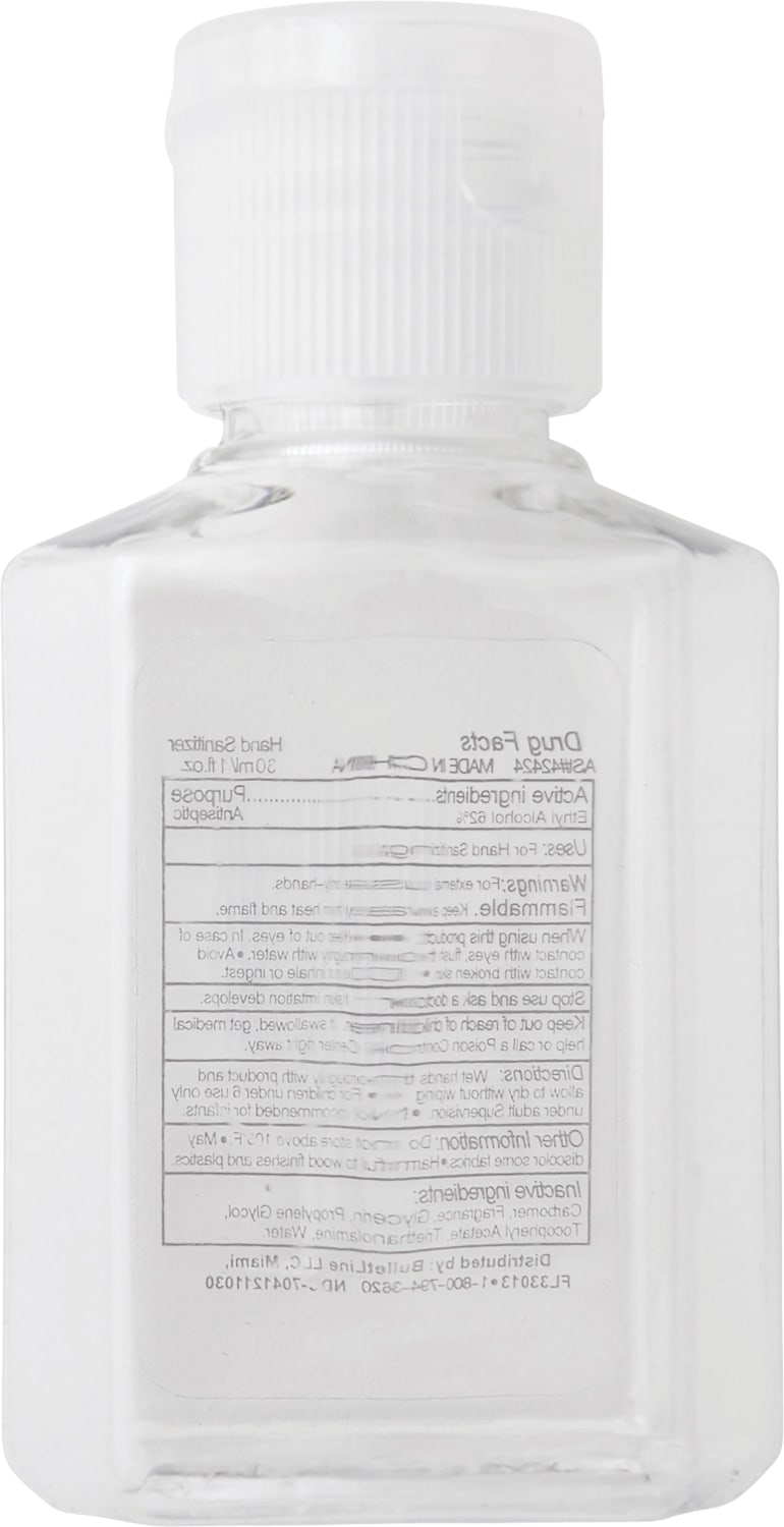 1oz Squirt Hand Sanitizer